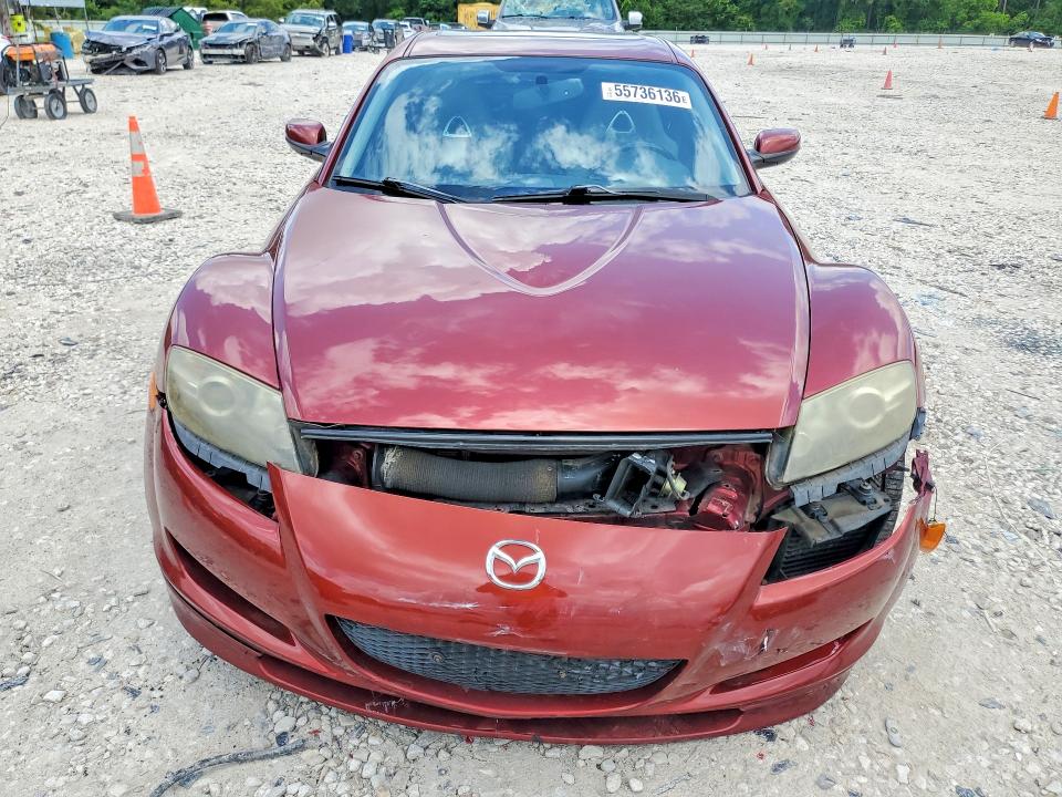 2006 Mazda Rx-8 VIN JM1FE173960204435 COPART salvage auction — FRONT END, Tx - Certificate Of Title, sold $400 on 2026-07-21 (photo 5)