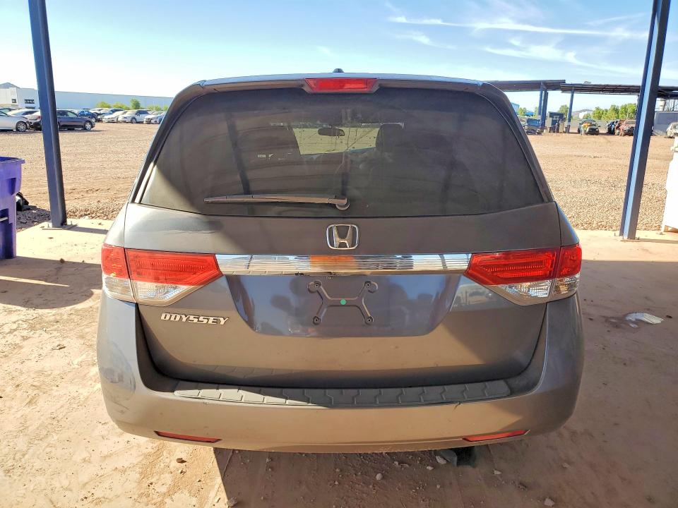 2017 Honda Odyssey VIN 5FNRL5H63HB022186 COPART salvage auction — FRONT END, Az - Cert Of Title - Salvage, sold $1,850 on 2026-07-30 (photo 6)