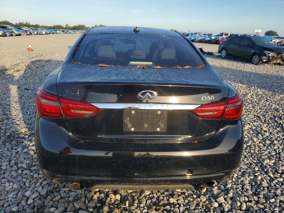 2018 Infiniti Q50 VIN JN1EV7AP6JM363119 COPART salvage auction — MINOR DENT/SCRATCHES, Fl - Cert Of Title W/Slvg History (P), sold $1,250 on 2026-07-02 (photo 6)