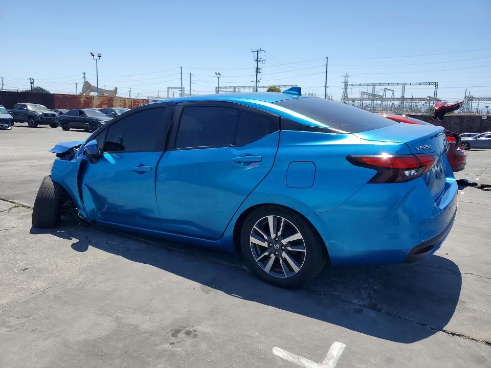 2021 Nissan Versa VIN 3N1CN8EV8ML827497 COPART salvage auction — FRONT END, Ca - Salvage Certificate, sold $850 on 2026-07-02 (photo 2)