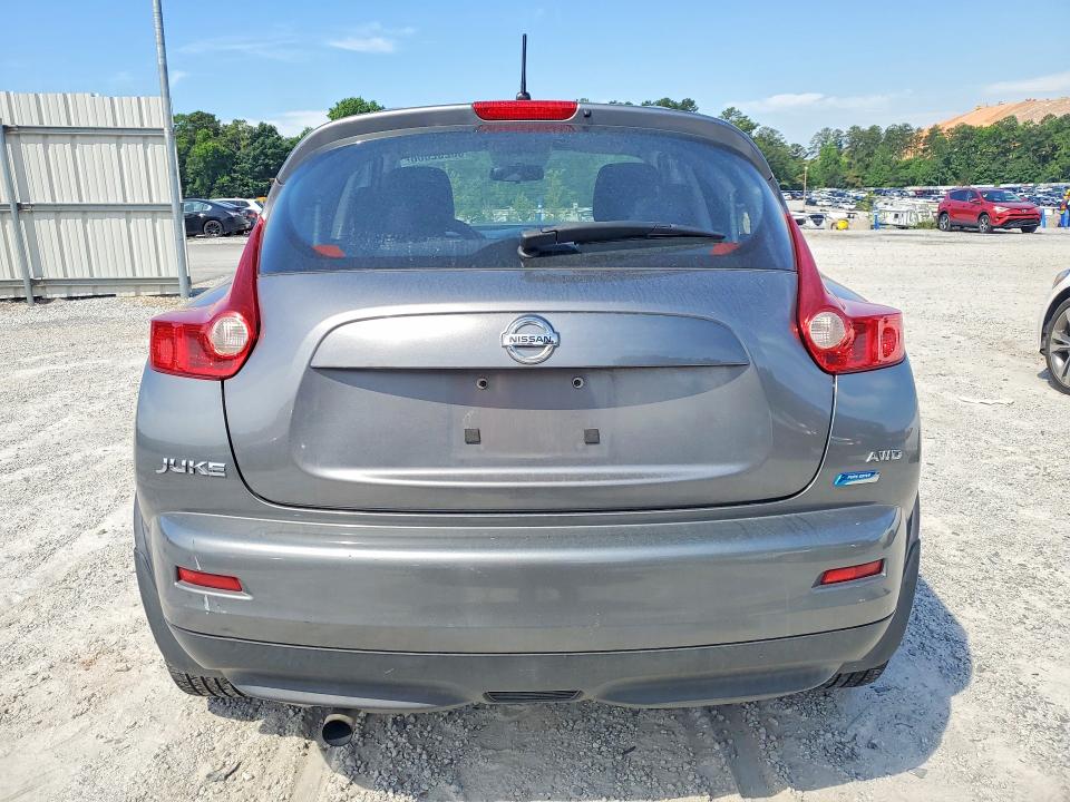2014 Nissan Juke VIN JN8AF5MV4ET483265 COPART salvage auction — FRONT END, Ga - Cert Of Title-Salvage, sold $675 on 2026-07-06 (photo 6)