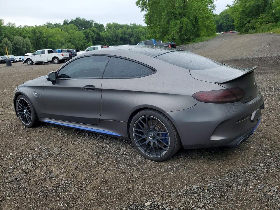 2018 Mercedes-benz C-klasse amg VIN WDDWJ8GB0JF709271 COPART salvage auction — FRONT END, Ny - Mv-907A Salvage Certificate, sold $18,900 on 2026-07-16 (photo 2)