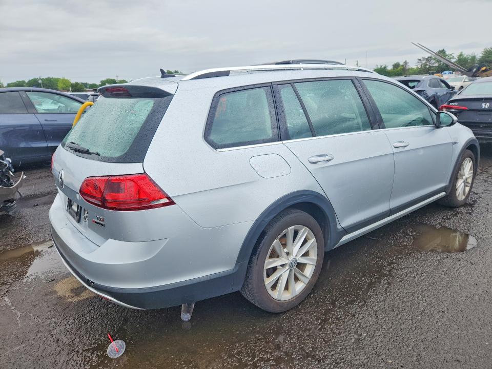 2017 Volkswagen Golf VIN 3VWH17AU2HM527019 COPART salvage auction — REAR END, Ct - Cert Of Title-Salvage, sold $3,250 on 2026-07-02 (photo 3)
