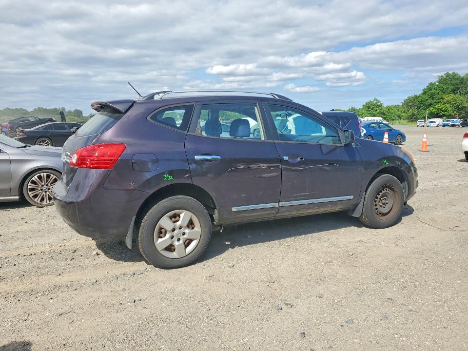 2014 Nissan Rogue VIN JN8AS5MV9EW711884 COPART salvage auction — SIDE, Md - Cert Of Salvage > 75% Damage, sold $400 on 2026-07-28 (photo 3)