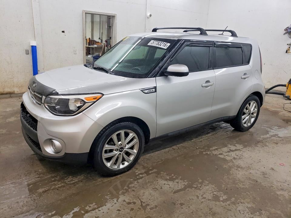 2017 Kia Soul VIN KNDJP3A52H7424682 COPART salvage auction — FRONT END, Tn - Salvage Certificate, sold $1,550 on 2026-07-28 (photo 1)