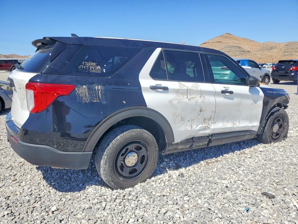 2022 Ford Explorer VIN 1FM5K8AB8NGA41002 COPART salvage auction — FRONT END, Nv - Certificate Of Title, sold $1,600 on 2026-07-15 (photo 3)