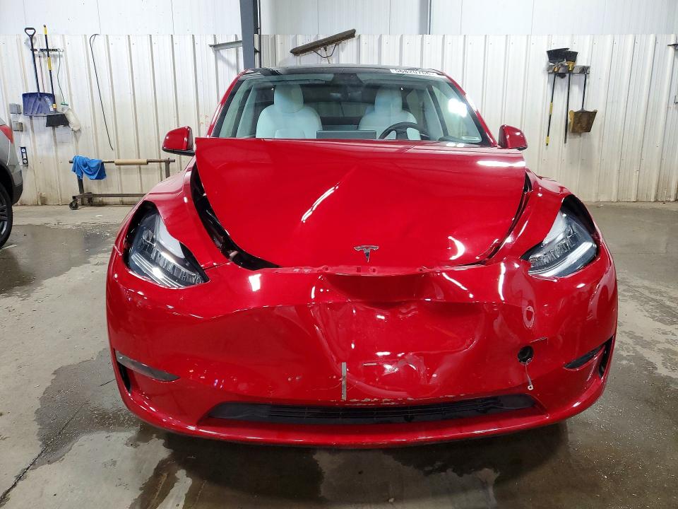 2021 Tesla VIN 5YJYGDEE3MF243173 COPART salvage auction — FRONT END, Mn - Cert Of Title-Salvage, sold $300 on 2026-07-21 (photo 5)