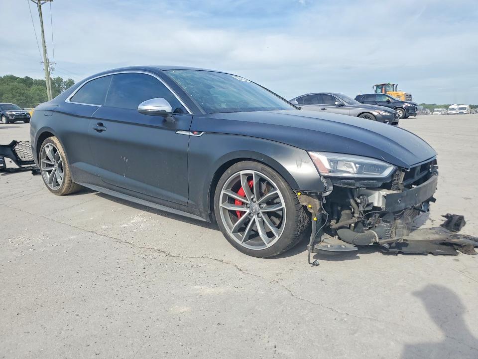 2018 Audi VIN WAUR4AF57JA010263 COPART salvage auction — FRONT END, Tn - Salvage Certificate, sold $6,500 on 2026-07-15 (photo 4)