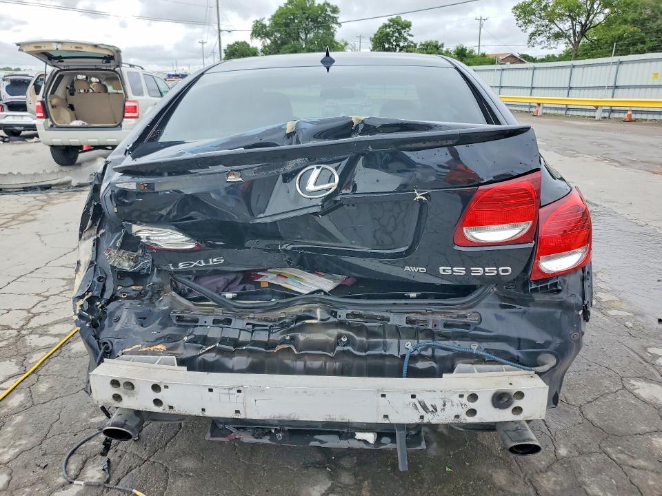 2008 Lexus Gs 350 VIN JTHCE96S980013528 COPART salvage auction — REAR END, Tn - Salvage Certificate, sold $600 on 2026-07-13 (photo 6)