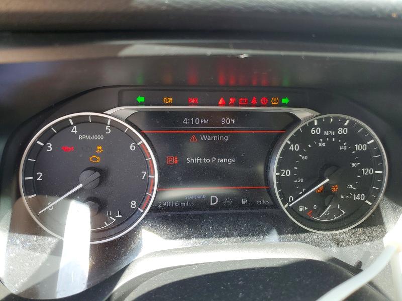 2025 Nissan Rogue VIN JN8BT3BA8SW344008 COPART salvage auction — ROLLOVER, TX - SALVAGE VEHICLE TITLE (P), sold $1,250 on 2026-07-17 (photo 9)