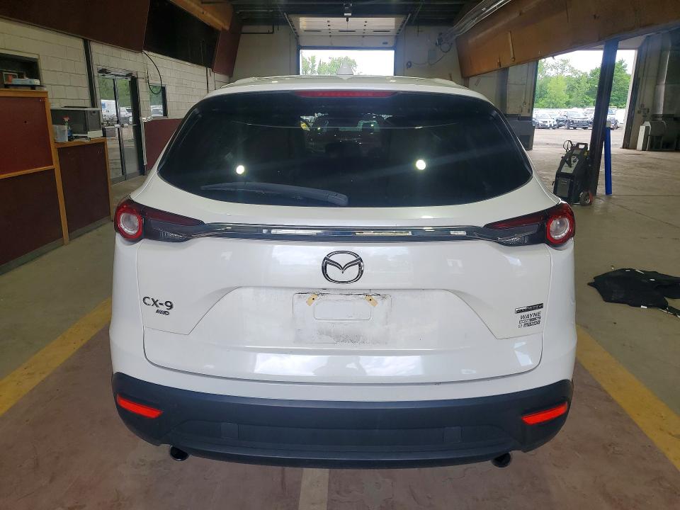 2023 Mazda Cx-9 VIN JM3TCBAY8P0653651 COPART salvage auction — FRONT END, NJ - CERTIFICATE OF TITLE, sold $13,300 on 2026-07-16 (photo 6)