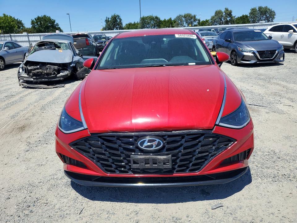 2021 Hyundai Sonata VIN KMHL64JA8MA164442 COPART salvage auction — REAR END, Ca - Salvage Certificate, sold $2,300 on 2026-07-28 (photo 5)