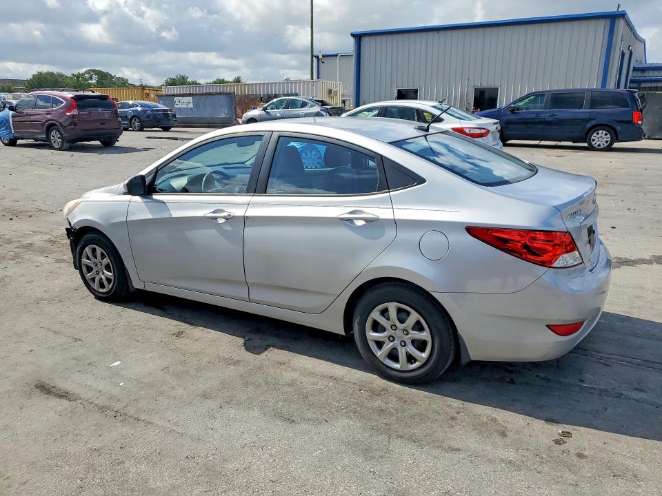 2013 Hyundai Accent VIN KMHCT4AE1DU534382 COPART salvage auction — FRONT END, FL - CERT OF TITLE SLVG REBUILDABLE, sold $775 on 2026-07-14 (photo 2)