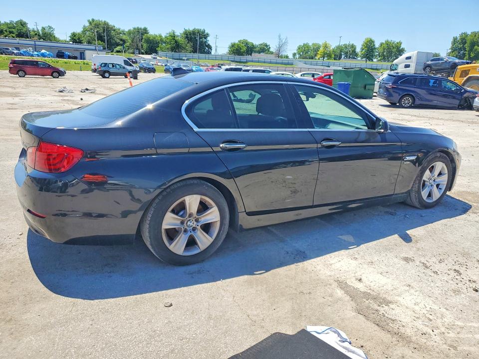 2012 BMW 5 series VIN WBAXH5C50CDW10521 COPART salvage auction — MECHANICAL, Mo - Certificate Of Title (P), sold $500 on 2026-07-02 (photo 3)