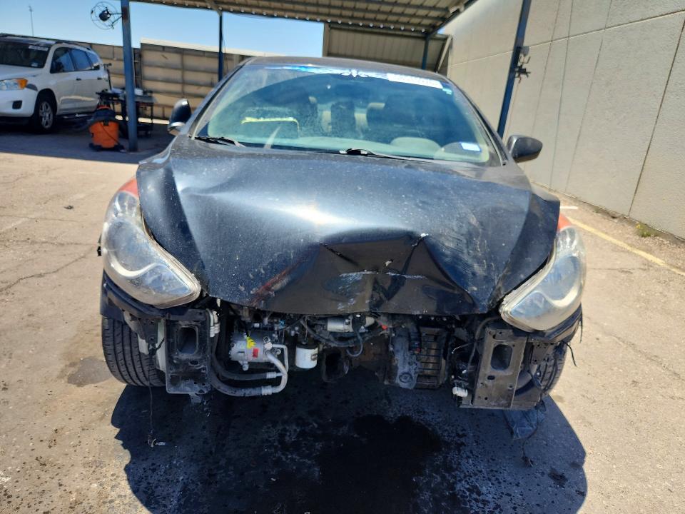 2013 Hyundai VIN KMHDH4AE3DU849237 COPART salvage auction — FRONT END, Tx - Certificate Of Title, sold $700 on 2026-07-31 (photo 5)