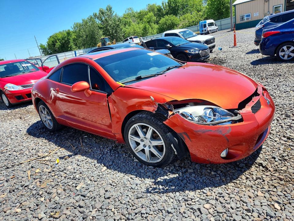 2007 Mitsubishi ECLIPSE VIN 4A3AK34TX7E013644 COPART salvage auction — FRONT END, Il - Salvage Certificate, sold $250 on 2026-08-03 (photo 4)