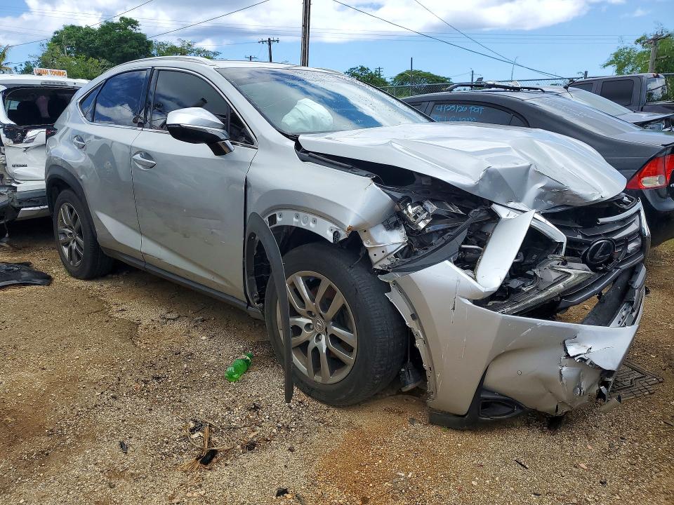 2017 Lexus Nx 200t VIN JTJYARBZ3H2077443 COPART salvage auction — FRONT END, Hi - Certificate Of Salvage, sold $4 on 2026-07-13 (photo 4)