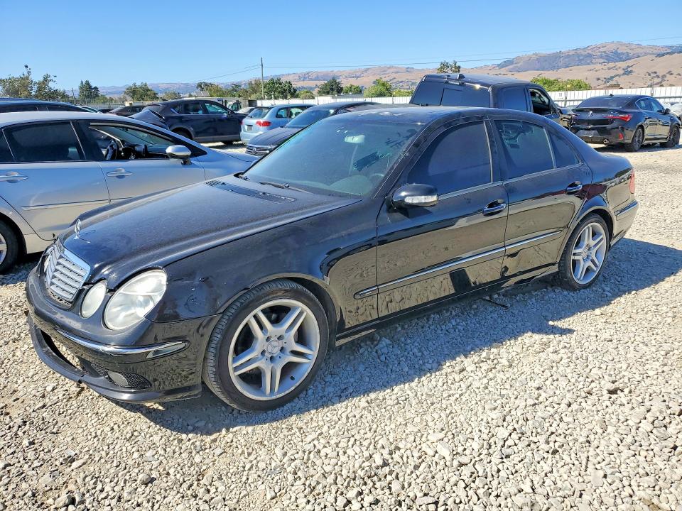2005 Mercedes-benz E-class VIN WDBUF65J15A705345 COPART salvage auction — FRONT END, Ca - Salvage Certificate, sold $525 on 2026-07-07 (photo 1)