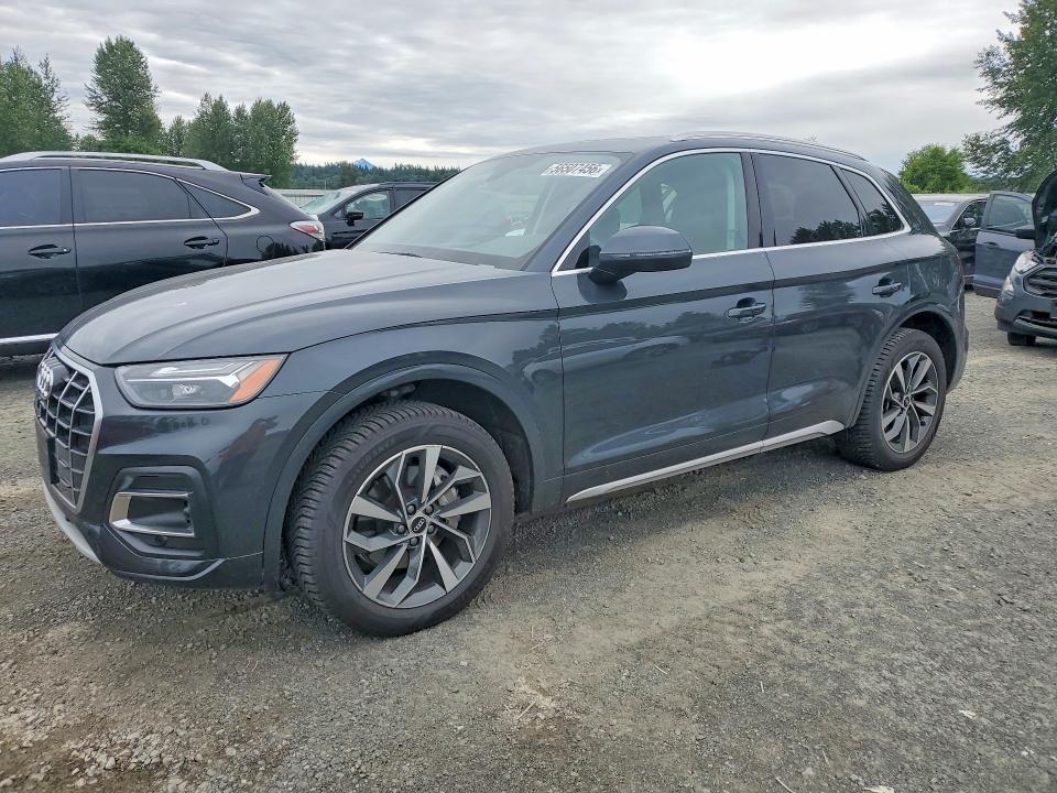 2021 Audi Q5 VIN WA1BAAFY2M2072072 COPART salvage auction — SIDE, Wa - Bill Of Sale, sold $11,500 on 2026-07-14 (photo 1)