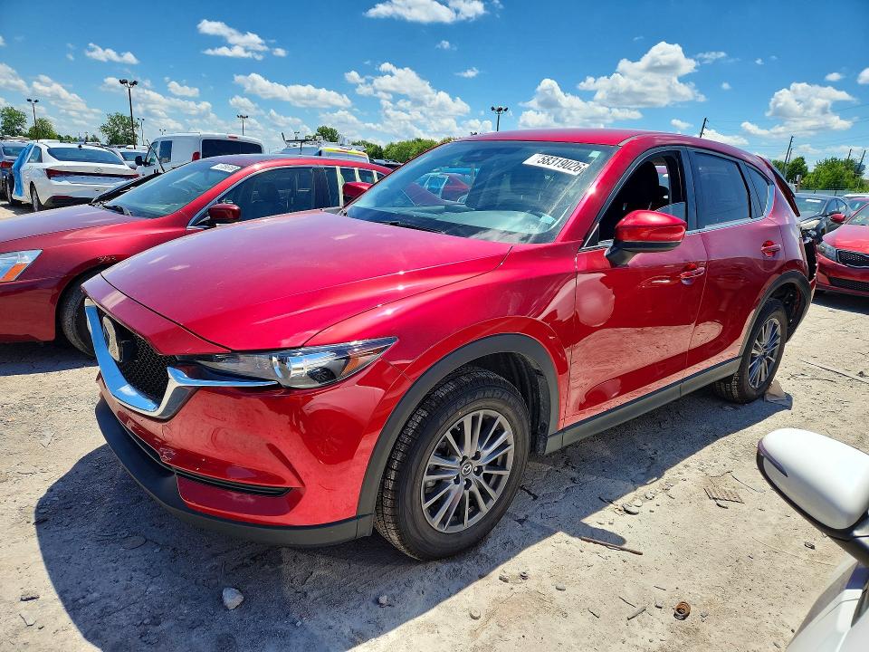 2020 Mazda VIN JM3KFBCM8L0825782 COPART salvage auction — REAR END, In - Cert Of Title-Salvage Title, sold $4,350 on 2026-07-31 (photo 1)