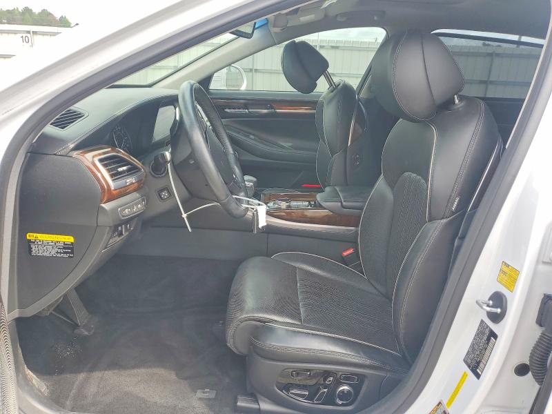 2018 Genesis G90 VIN KMHG34JA9JU040149 COPART salvage auction — SIDE, AL - CERT OF TITLE-SALVAGE TITLE, sold $7,200 on 2026-09-17 (photo 7)
