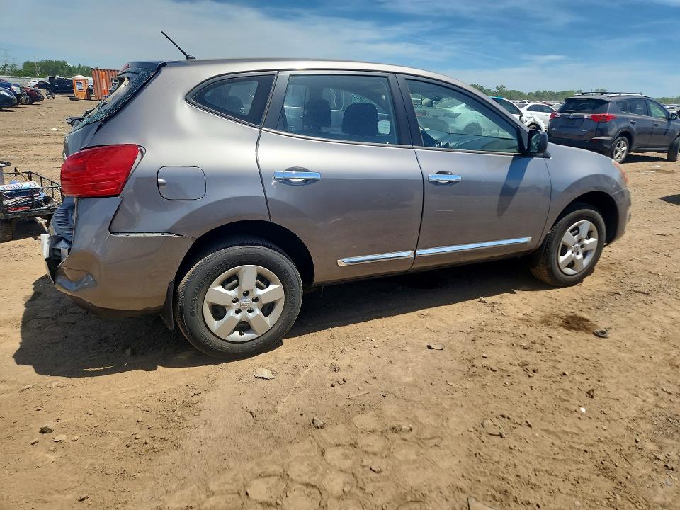 2015 Nissan Rogue VIN JN8AS5MVXFW755507 COPART salvage auction — REAR END, Il - Salvage Certificate, sold $825 on 2026-07-07 (photo 3)