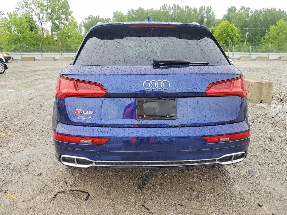 2018 Audi Sq5 VIN WA1C4AFY7J2074245 COPART salvage auction — WATER/FLOOD, KY - BILL OF SALE/PART ONLY/NO TITL, sold $175 on 2026-07-30 (photo 6)