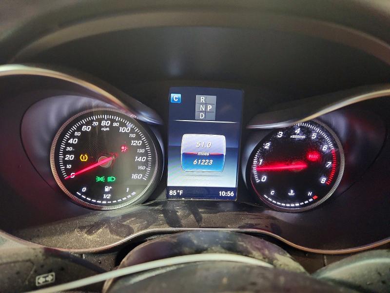 2018 Mercedes-benz C class VIN WDDWJ4KBXJF645126 COPART salvage auction — SIDE, TX - CERTIFICATE OF TITLE, sold $7,300 on 2026-07-16 (photo 9)