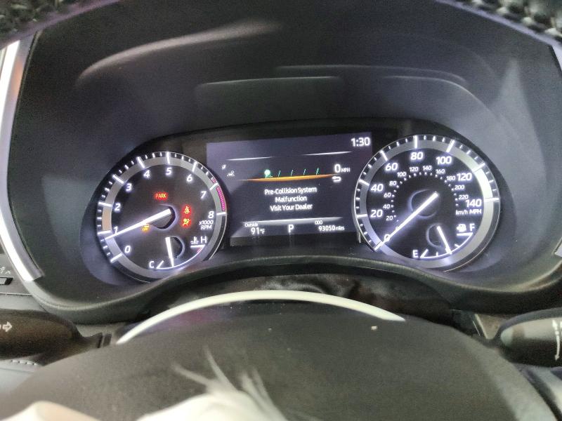 2020 Toyota Highlander VIN 5TDGZRBH0LS502245 COPART salvage auction — FRONT END, AZ - CERTIFICATE OF TITLE, sold $4,800 on 2026-07-23 (photo 9)