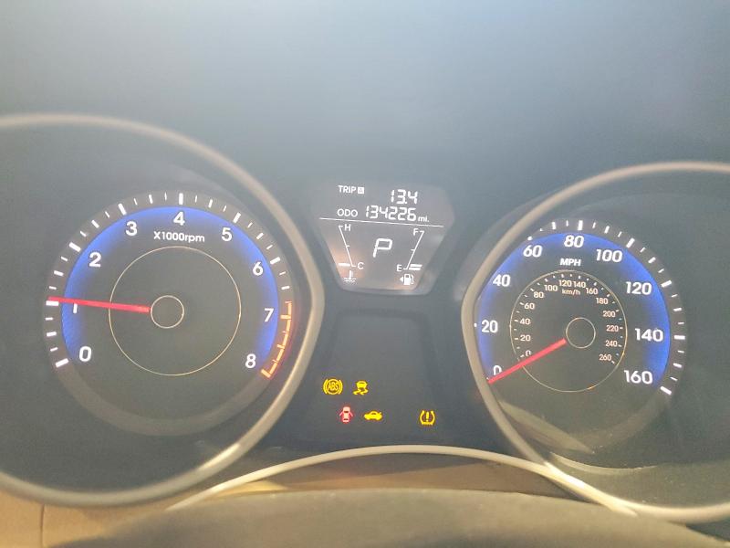 2011 Hyundai Elantra VIN KMHDH4AE6BU128665 COPART salvage auction — FRONT END, Pa - Certificate Of Salvage, sold $550 on 2026-07-09 (photo 9)