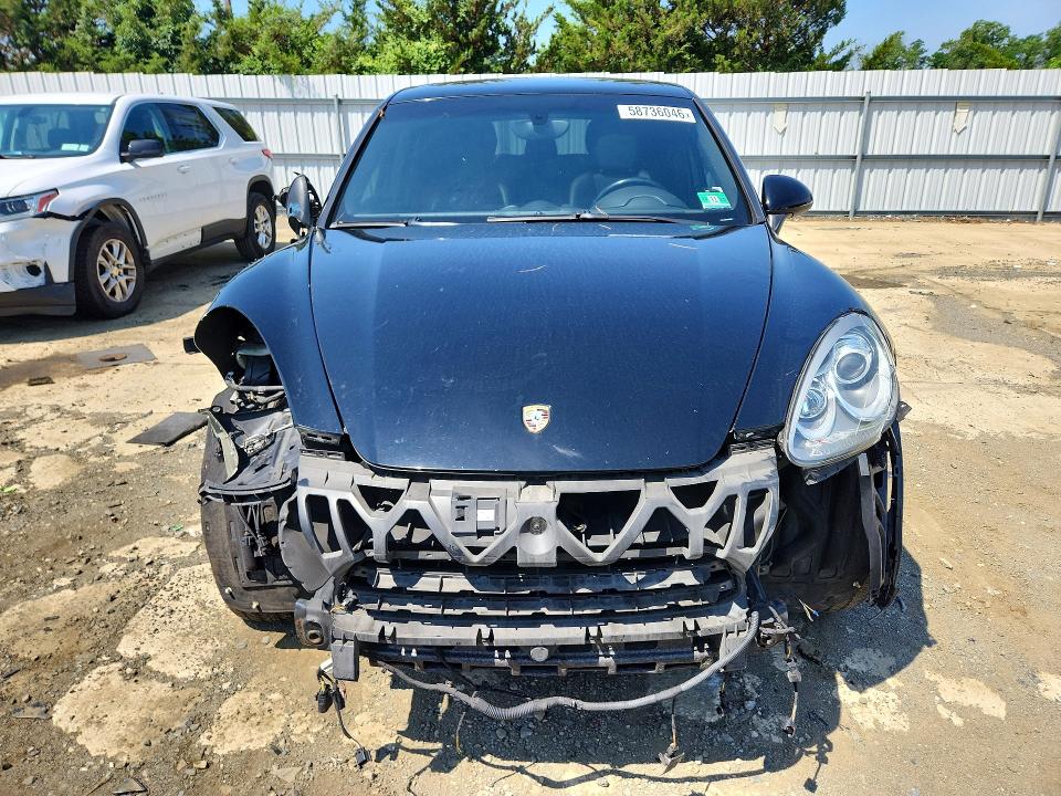 2014 Porsche Cayenne VIN WP1AA2A21ELA05838 COPART salvage auction — FRONT END, Nj - Cert Of Title-Salvage, sold $225 on 2026-07-29 (photo 5)