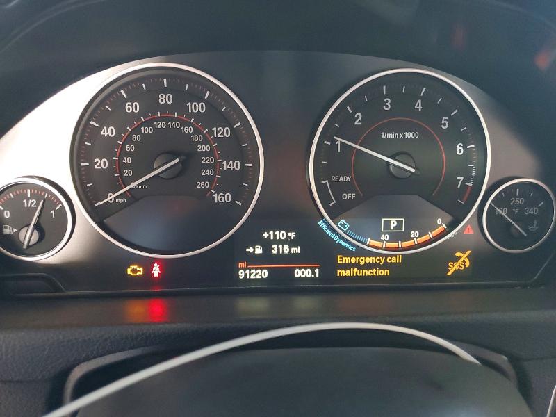 2018 BMW 4er VIN WBA4J1C53JBG80154 COPART salvage auction — FRONT END, Az - Certificate Of Title, sold $6,500 on 2026-07-08 (photo 9)