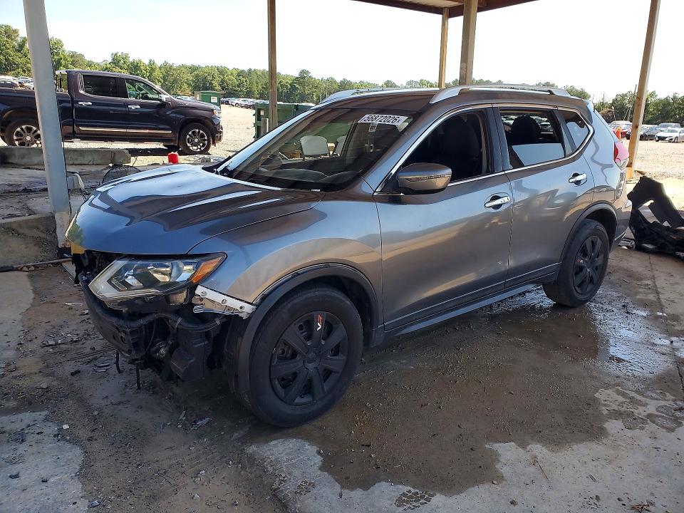 2017 Nissan Rogue VIN KNMAT2MT9HP519627 COPART salvage auction — FRONT END, Al - Cert Of Title-Salvage Title, sold $325 on 2026-07-14 (photo 1)