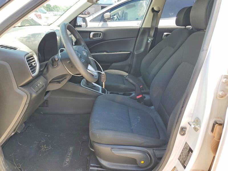 2022 Hyundai Venue VIN KMHRB8A30NU201644 COPART salvage auction — HAIL, Salvage Title, sold $1,750 on 2026-07-21 (photo 7)