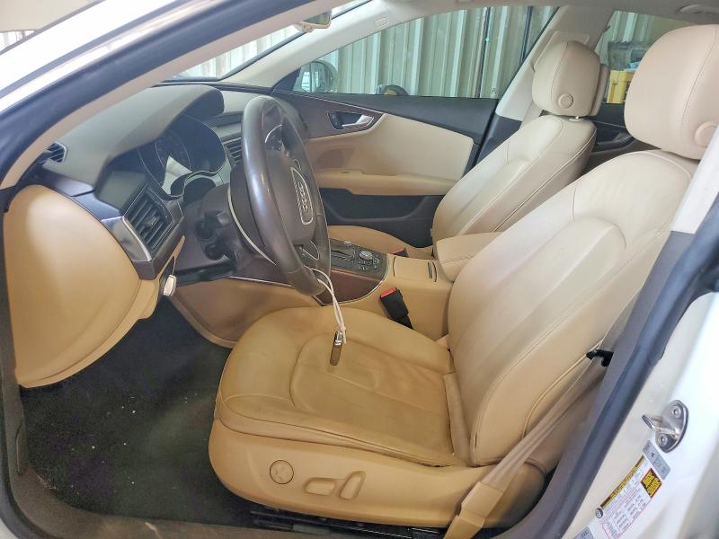 2014 Audi A7 VIN WAUWGAFC5EN079850 COPART salvage auction — FRONT END, Tx - Certificate Of Title, sold $1,450 on 2026-07-17 (photo 7)