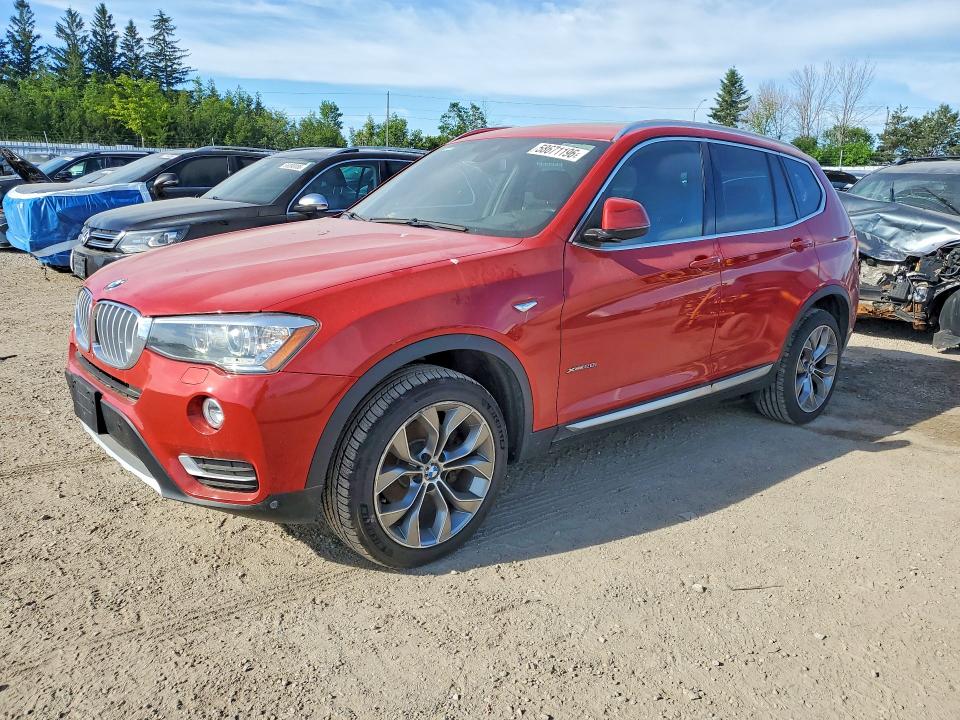 2015 BMW VIN 5UXWX9C54F0D49254 COPART salvage auction — SIDE, On - Permit No Brand - Unfit, sold $1,750 on 2026-07-28 (photo 1)