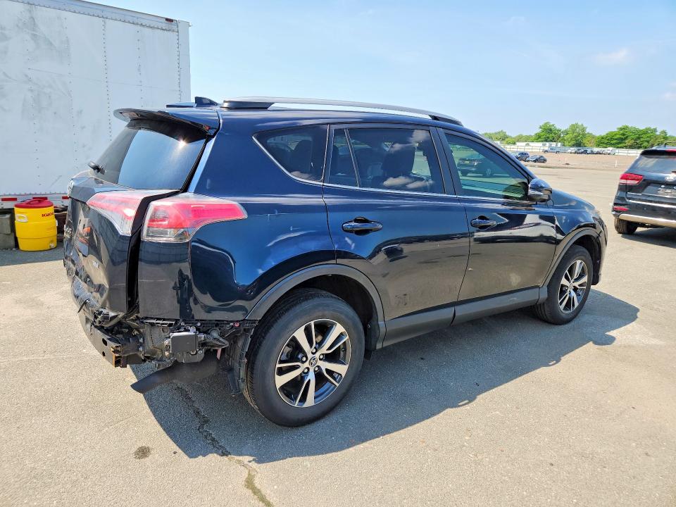 2017 Toyota Rav 4 VIN JTMWFREVXHJ142430 COPART salvage auction — REAR END, Wv - Salvage Certificate, sold $3,900 on 2026-07-22 (photo 3)