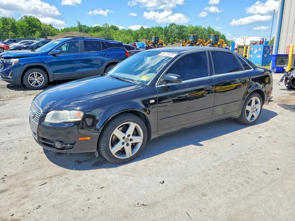 2005 Audi A4 VIN WAUDF68E45A500017 COPART salvage auction — FRONT END, Pa - Certificate Of Salvage, sold $400 on 2026-07-15 (photo 1)