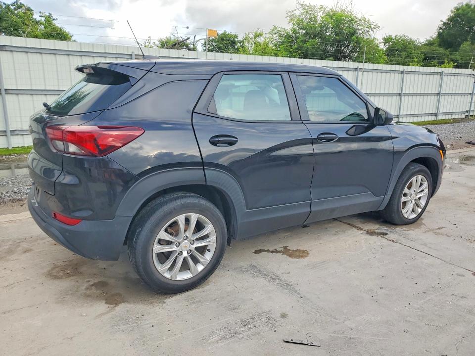 2023 Chevrolet Trailblazer VIN KL79MMS24PB009104 COPART salvage auction — UNDERCARRIAGE, Tx - Salvage Vehicle Title, sold $4,350 on 2026-07-14 (photo 3)