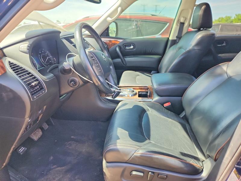 2018 Nissan Armada VIN JN8AY2NC7J9555394 COPART salvage auction — HAIL, Wv - Salvage Certificate, sold $275 on 2026-07-21 (photo 7)