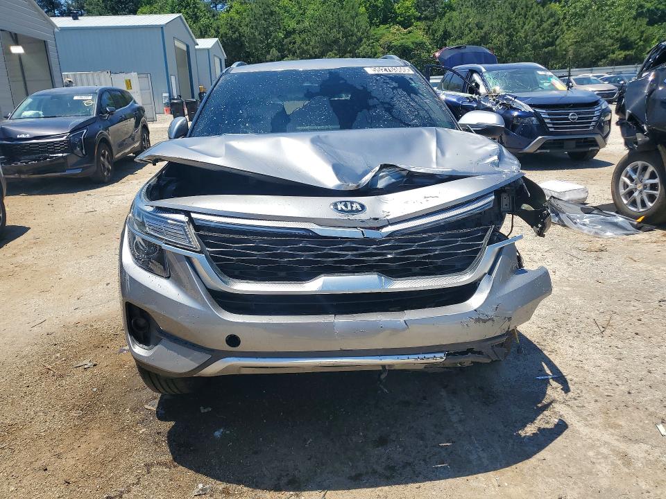 2021 Kia Seltos VIN KNDEU2AAXM7145797 COPART salvage auction — FRONT END, Ga - Certificate Of Title, sold $1,200 on 2026-07-07 (photo 5)
