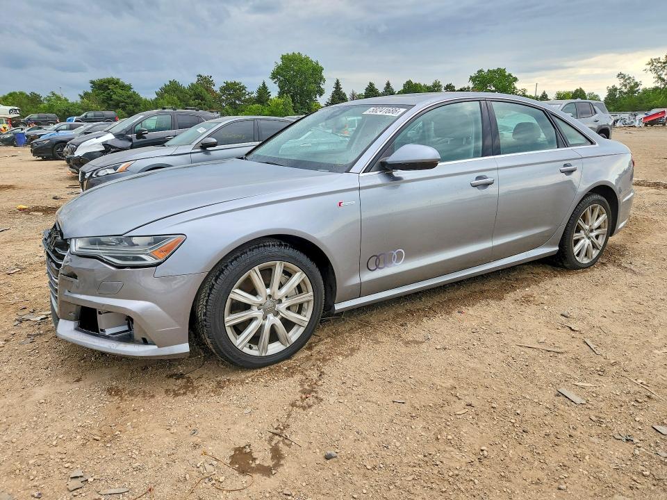 2016 Audi A6 VIN WAUHGAFC0GN065169 COPART salvage auction — FRONT END, Il - Salvage Certificate, sold $4,250 on 2026-07-30 (photo 1)
