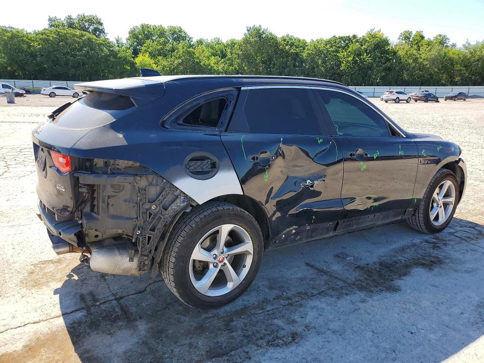 2019 Jaguar F-pace VIN SADCJ2FX4KA369696 COPART salvage auction — REAR END, Ok - Cert Of Title-Salvage, sold $3,100 on 2026-07-28 (photo 3)