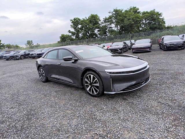 2025 Lucid Air VIN 50EA1TEA8SA009736 COPART salvage auction — SIDE, Nj - Cert Of Title-Salvage, sold $17,900 on 2026-07-10 (photo 3)