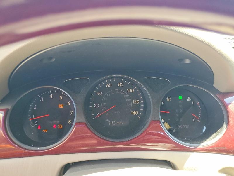 2004 Lexus Es 330 VIN JTHBA30G740022621 COPART salvage auction — FRONT END, Ga - Cert Of Title-Salvage, sold $425 on 2026-07-29 (photo 9)
