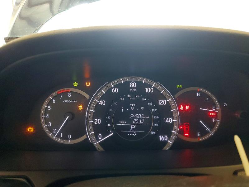 2016 Honda Accord VIN 1HGCR2F39GA014386 COPART salvage auction — FRONT END, Pa - Certificate Of Salvage, sold $1,900 on 2026-07-29 (photo 9)