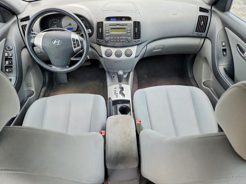 2008 Hyundai Elantra VIN KMHDU46D68U555543 COPART salvage auction — FRONT END, Va - Cert Of Title - Salvage, sold $1,250 on 2026-07-08 (photo 8)