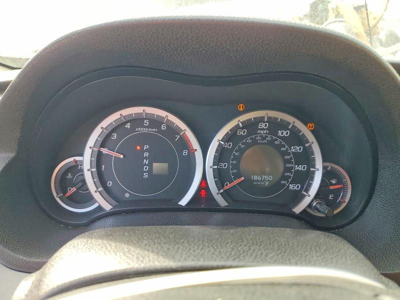 2012 Acura VIN JH4CU2F45CC010600 COPART salvage auction — REAR END, Ky - Bill Of Sale/Part Only/No Titl, sold $300 on 2026-07-15 (photo 9)