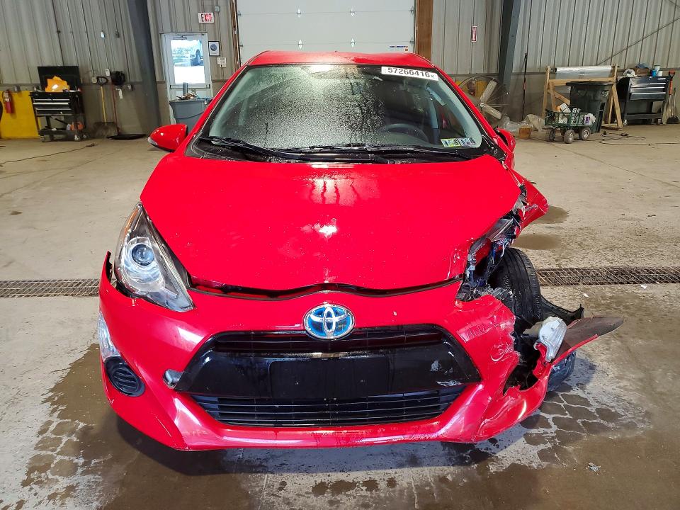 2015 Toyota Prius VIN JTDKDTB35F1091212 COPART salvage auction — FRONT END, Pa - Certificate Of Salvage, sold $1,950 on 2026-07-15 (photo 5)