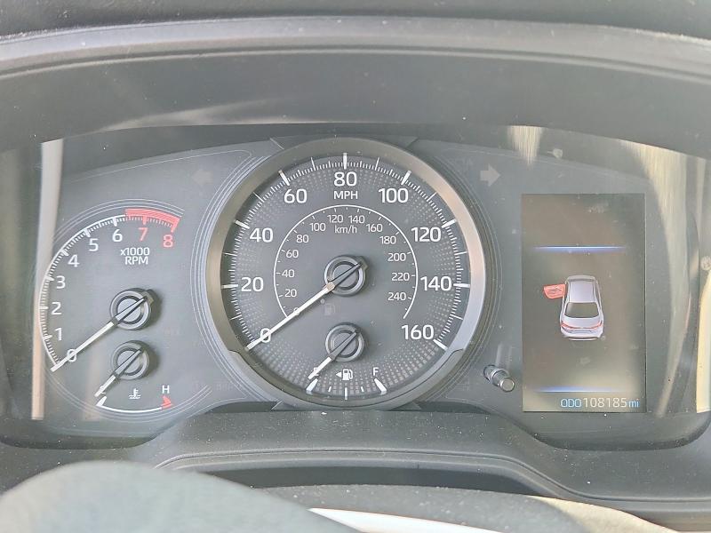 2020 Toyota Corolla VIN 5YFDPRAE9LP062020 COPART salvage auction — SIDE, Tx - Salvage Vehicle Title, sold $3,700 on 2026-07-23 (photo 9)
